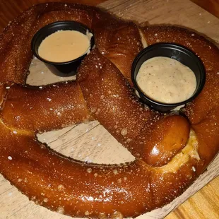 That Big Pretzel - $10.99. It was so good this time around, buttery taste and soft on the inside