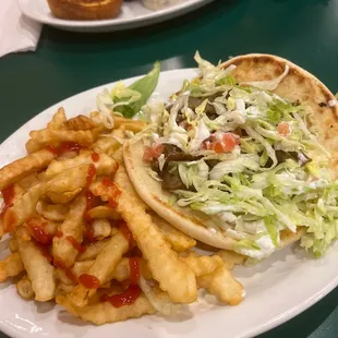 Gyro and fried