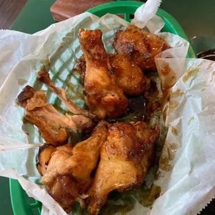 Grilled teriyaki Bone Wings in Count