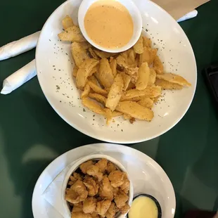 Onion Petals and Alligator Bites