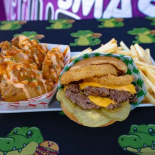 Triple threat French fries