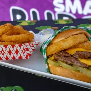 Burger Combo Onion rings