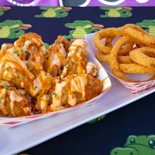 Wing combo onion rings