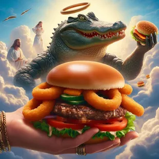 Picture doesn't do the burger justice.