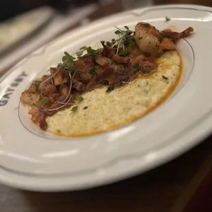 Shrimp Grits Scampi