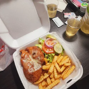 Crusted Romano Chicken sandwich