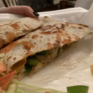 Vegetarian 4 Cheese Quesadilla