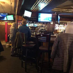The bar