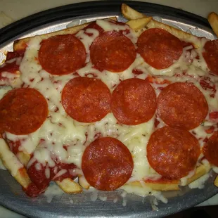 Pizza Fries. Yummy.