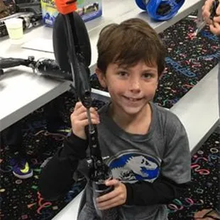 Birthday Parties starting age 6 for paintball, age 5 for Nerf.