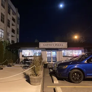 New location on Indianola with patio seating and new sign