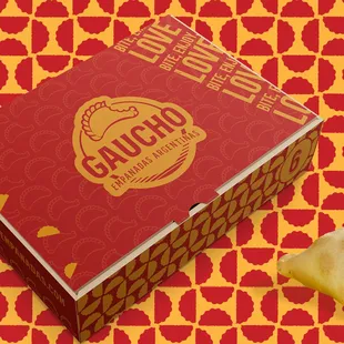 a box of gaucho empanadas
