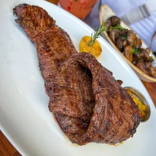 steak, food