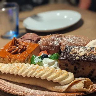 El Grand Final dessert sampler