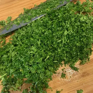 How do I make the chimichurri sauce they didn't give me