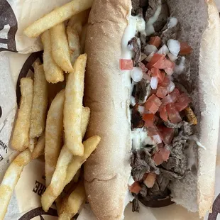 Brazilian Steak Sandwich