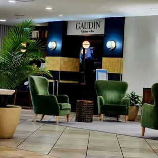 Entrance to Gaudin.