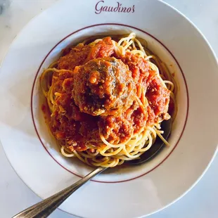 Pasta with veal &amp; pork bolognese