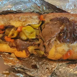 Italian Beef Sub. MY FAVORITE