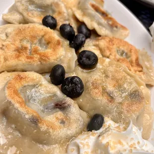 Blueberry Pierogies