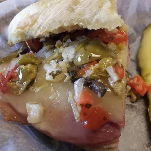 Muffuletta.  Delicious.
