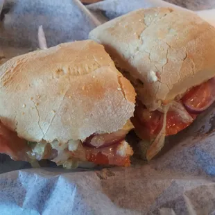 Italian sandwich.