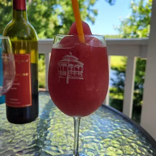 Gauthier wine slushies... delicious!!!