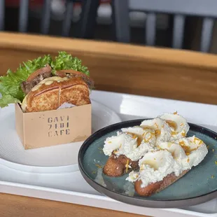 Bulgogi Sandwich, Ricotta Toast