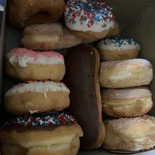 donuts, food, dough desserts