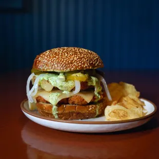 Chicken cutlet sando