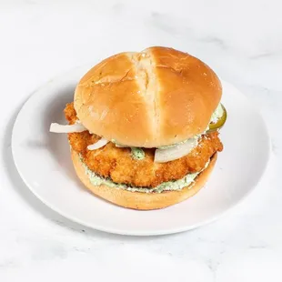 Firecracker with pickled jalapeño and onions , cotija and aji verde