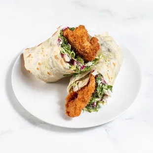 Chicken cutlet wrap
