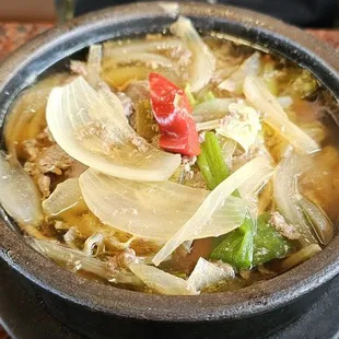 Hot Pot Beef Bulgogi Soup