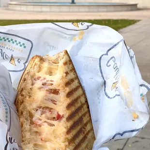 The Sebastian (lobster grilled cheese)