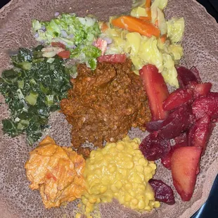 a plate of food
