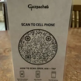 how to scan a cell phone
