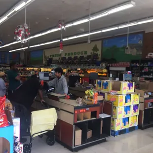 customers in the store