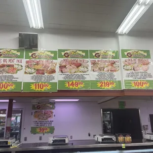 Meat specials
