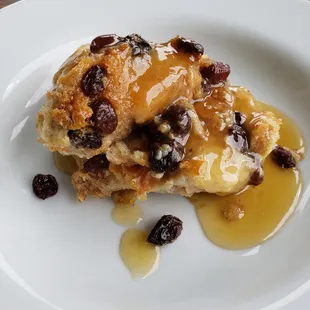Rum Raisin Bread Pudding
