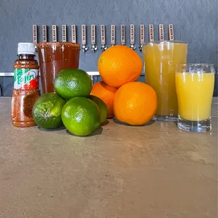 Micheladas and Beer-mosas