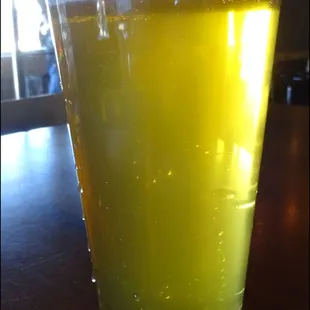 Number 19 on the menu, "Uno Mas," a classic Mexican lager beer, which was last on the menu, which is maybe how it got the name...