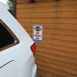 Parking needs help. Just ignore this sign.