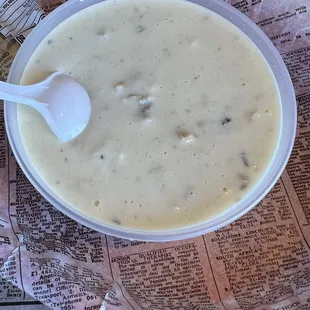 Clam chowder