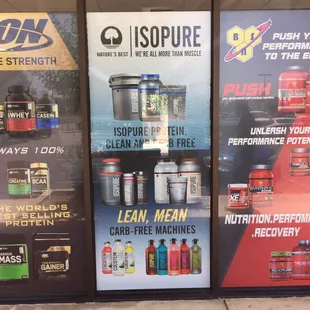 Perforated window decals