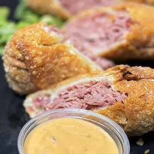 Homemade Corned Beef Eggrolls