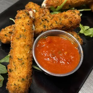 Homemade Mozzarella Sticks