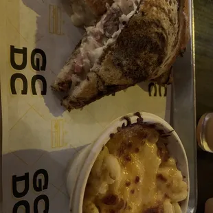 Reuben and Mac & Cheese
