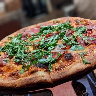 Charcuterie board pizza