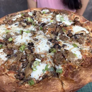Impossible Sausage Pizza