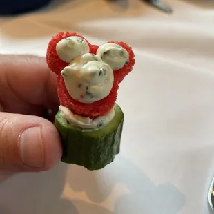 Holiday Tea sandwich